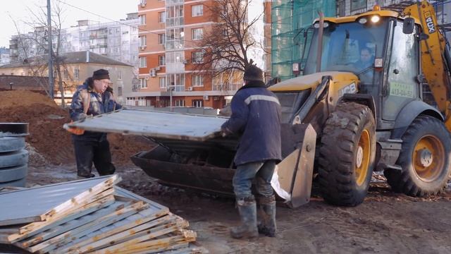 Видеоотчет о ходе строительства ЖК Пушкин от 21 февраля 2020 г. в Нижнем Новгороде смотреть онлайн