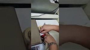 Замена ленты на весах SM 300.