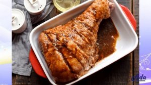 Голень индейки в соевом соусе Рецепт, пошаговый, как приготовить, видеорецепт