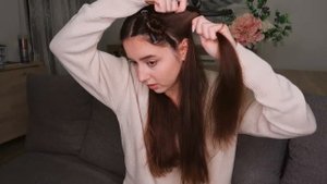 ПРОСТОЙ СПОСОБ КАК СДЕЛАТЬ ЛОКОНЫ БЕЗ ПЛОЙКИ НА ПАПИЛЬОТКИ? heatless curls tutorial