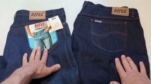 RIFLE двух поколений. Джинсы 80х и 90х