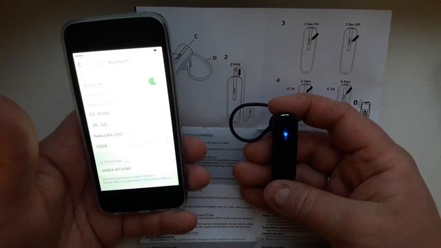 Bluetooth гарнитура Jabra BT2046 обзор Review