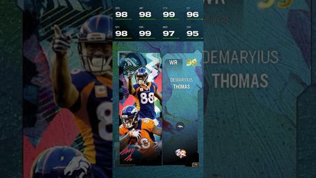 99 OVR SUGAR RUSH DEMARYIUS THOMAS!