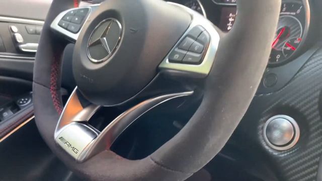Перетяжка руля Мерседес А 45 AMG Алькантарой