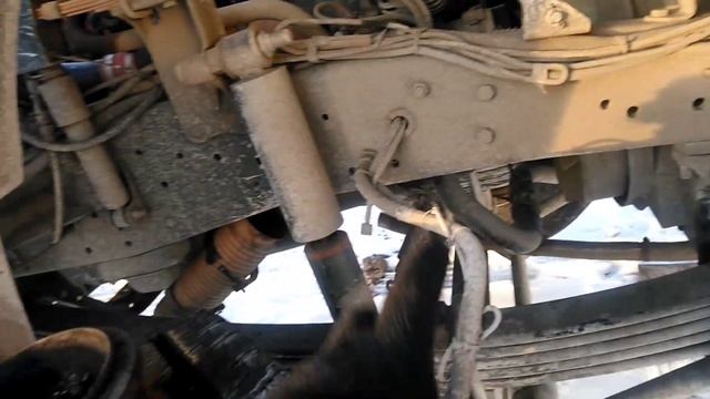 Люфт в рулевой камаз,и убрал Горный тормоз на камазе!!! смотреть онлайн