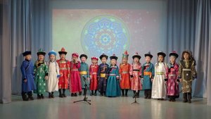 Бурятская народная песня "Борохонууд, борохонууд хулганамнайл даа..." - младшая группа