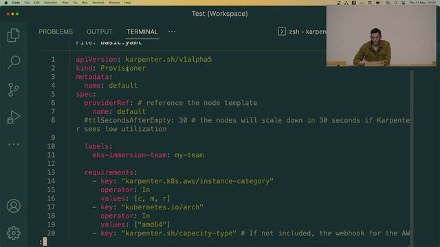 Kubernetes Cluster Autoscaling with Karpenter смотреть онлайн