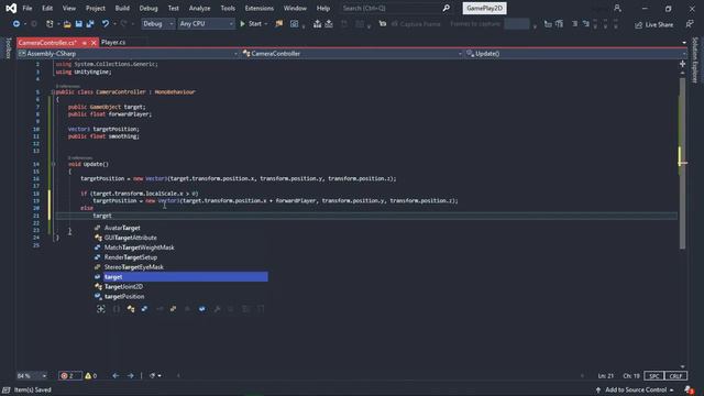 Smooth Camera Follow in [Unity 2D] - GamePlay 2D (Part 3)