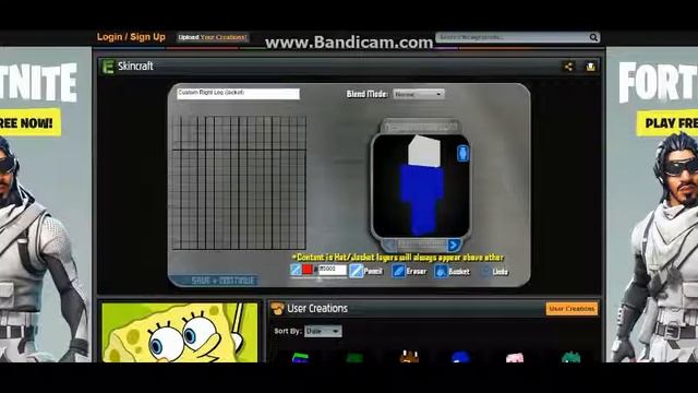 [Minecraft] Как сделать двойной скин? смотреть онлайн