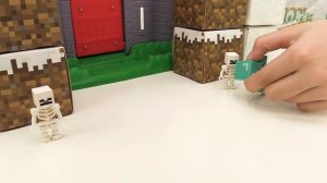 Секреты игры Майнкрафт - Скелеты разломали дом Стива!