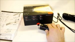 LED LENSER MT14 - продуманный линзовый фонарь