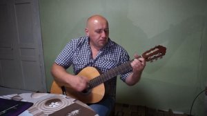 Луч солнца золотого (cover на гитаре)