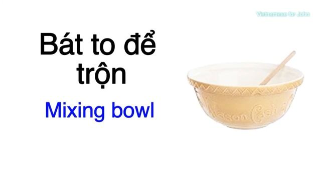 Lesson 31: Learn Vietnamese vocabulary by topic: The Kitchen/ Học Tiếng Việt theo chủ đề: Nhà bếp. смотреть онлайн