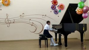 Заворина Злата  И. Парфёнов "Пришла осенняя пора" ДМШ Барабинского района