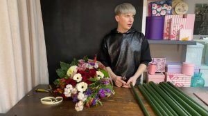 КАК СОБРАТЬ И УПАКОВАТЬ МУЖСКОЙ БУКЕТ