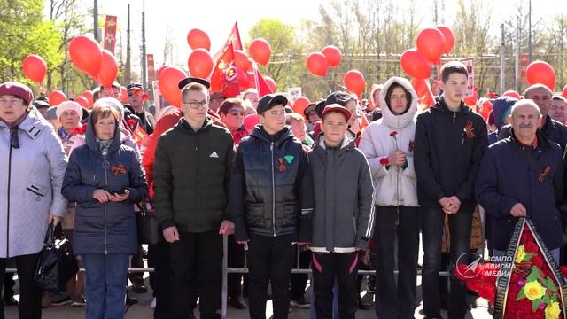 В Березниках торжественно встретили День Победы