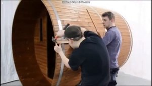 баня бочка своими руками