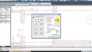nanoCAD. Ведомость и спецификации элементов перемычек