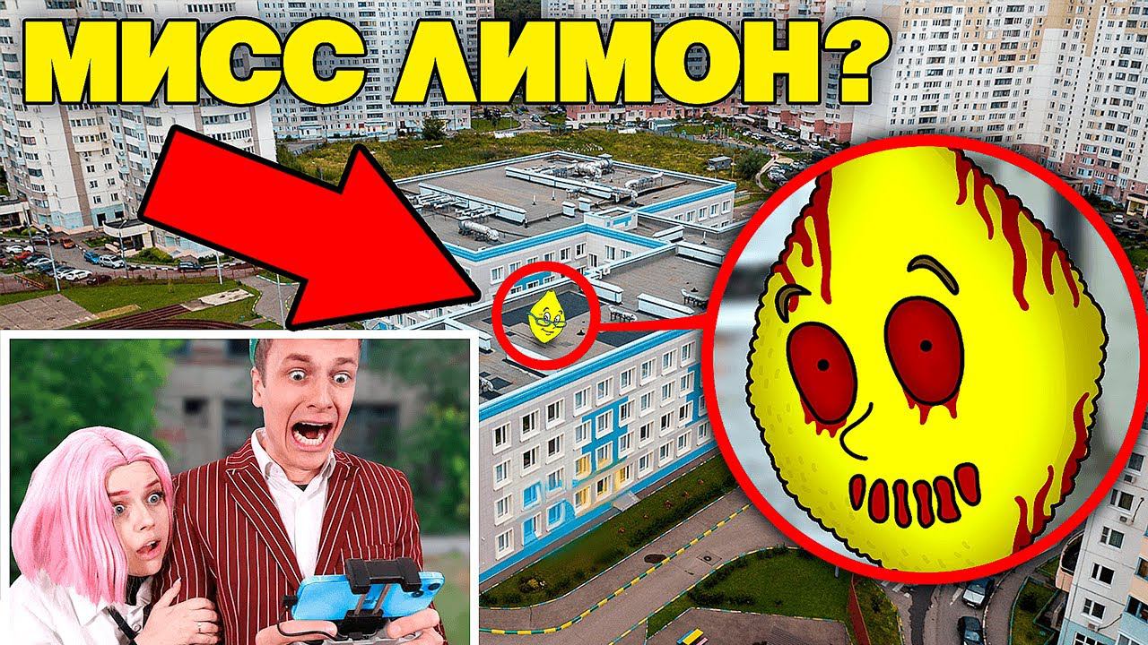 МЫ ПОПАЛИ НА УРОК МИССИС ЛИМОН *мой дрон снял Ms.LemonS в РЕАЛЬНОЙ ЖИЗНИ*
