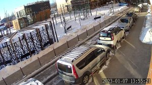 Пример съемки WiFi камеры О-кам 3Мп