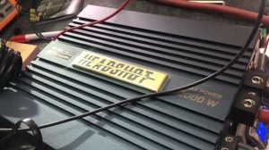 Тест, замер мощности 2-канального усилителя Headshot HS DM 2.1000