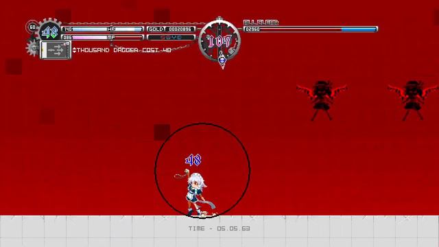 Touhou Luna Nights no damage Boss Rush but at 200% game speed смотреть онлайн