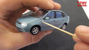 Про машинки Lada Kalina Лада Калина модель 1:43