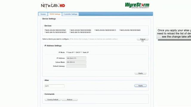 WyreStorm NetworkHD Controller Configuration смотреть онлайн