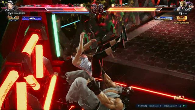 JUN VS KING TEKKEN 8 ONLINE SEASON 1 смотреть онлайн