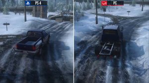PS4 vs PC Snowrunner Detailed Graphics Comparison