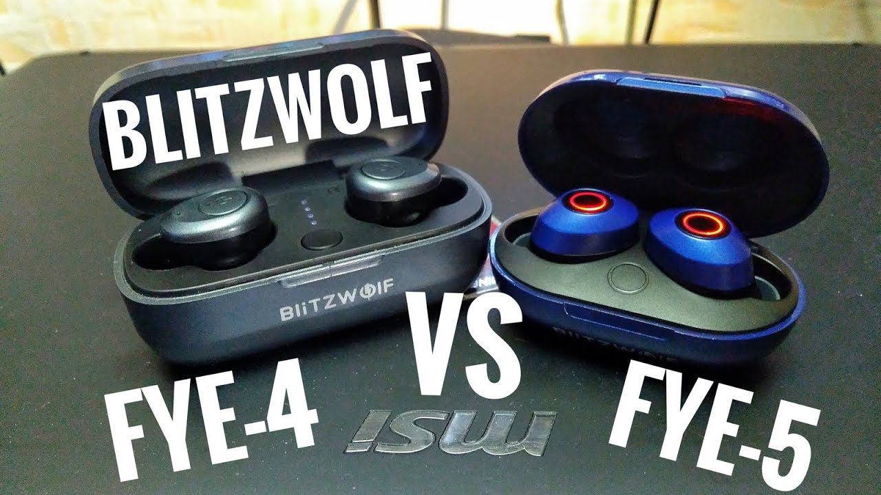 BlitzWolf BW-FYE5 или BW-FYE4. Сравнение смотреть онлайн