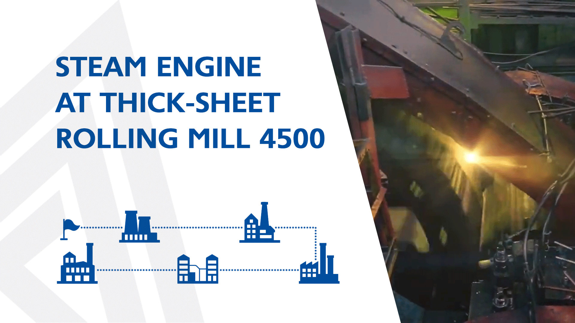 MMK-TOUR. Steam engine at thick-sheet rolling mill 4500