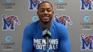 Antonio Gibson (SMU vs MEM) Post Game Press Conference - WeDontBluff.net