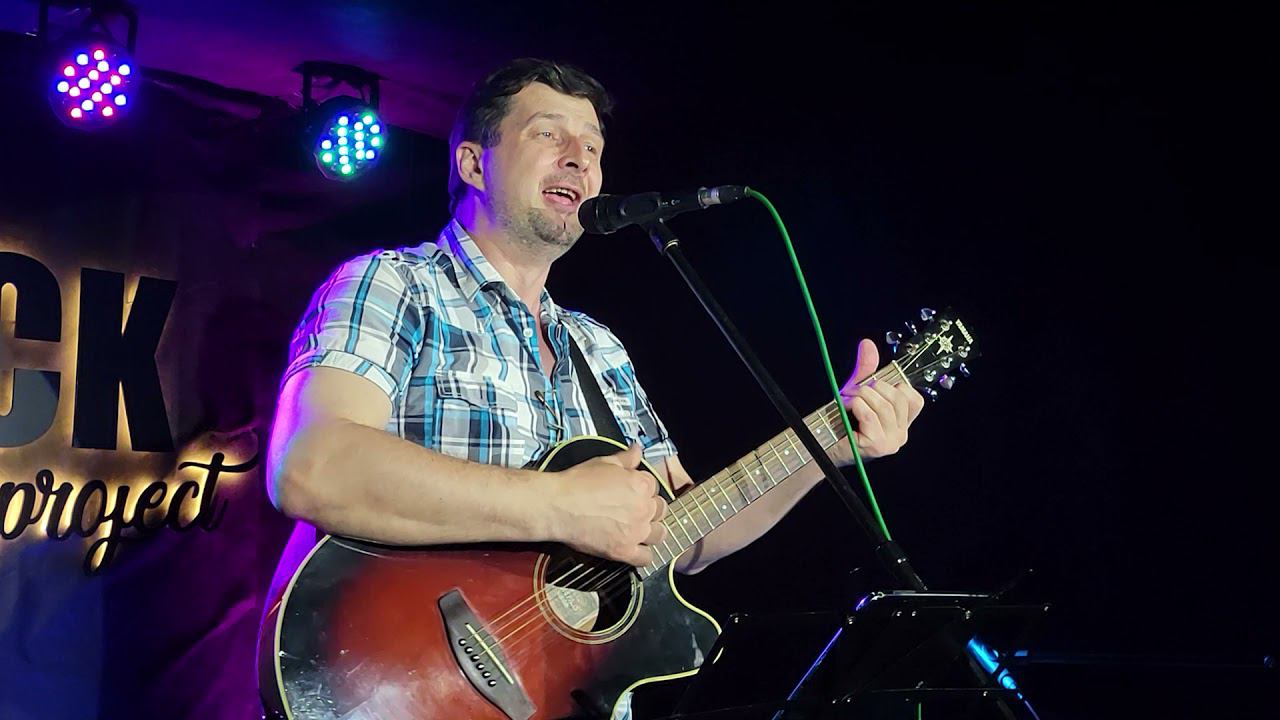 Христианская песня под гитару | Надейся на Господа сердцем твоим | Александр Рыбинский смотреть онлайн