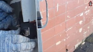 Установка кодового замка!