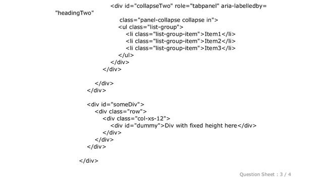 CSS : Bootstrap accordion: how to avoid page scroll when collapse or expand elements смотреть онлайн