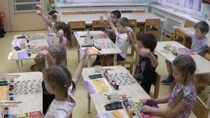 Занятие по художественно-эстетическому развитию в старшей группе  "Дикие животные"