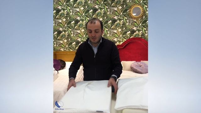 Ортопедические подушки OrthoSleep Relief и Classic из Memory Foam с защитными чехлами смотреть онлайн