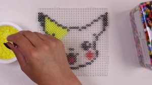 Термомозаика Пикачу! Поэтапно)