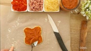 ДОМАШНЯЯ ПИЦЦА ДЛЯ ДЕТЕЙ / Вкусный Рецепт Пиццы!