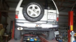 Развал-схождение  ISUZU BIGHORN с бензиновым двигателем 1 UZ от Toyota