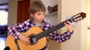 Акустическая гитара "Блюз", Никита Кошкин. Nikita Koshkin, Blues.