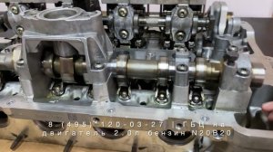 ГБЦ (головка блока цилиндров) двигателя 2.0л бензин N20B20 BMW