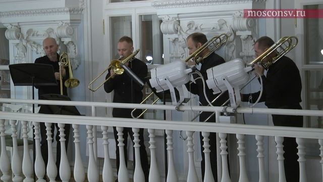 Людвиг ван Бетховен Три пьесы для четырех тромбонов WoO 30 (1812).mp4