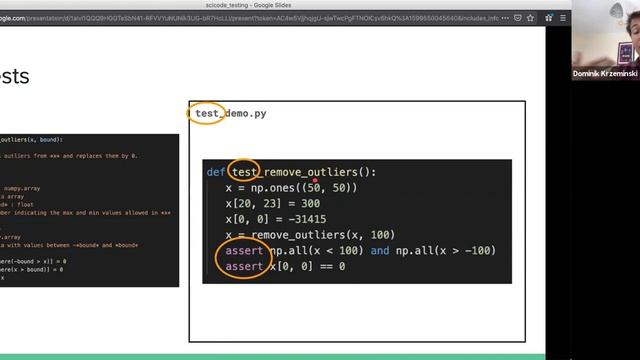 Dominik Krzeminski: “Unexplored areas of scientific code testing” смотреть онлайн