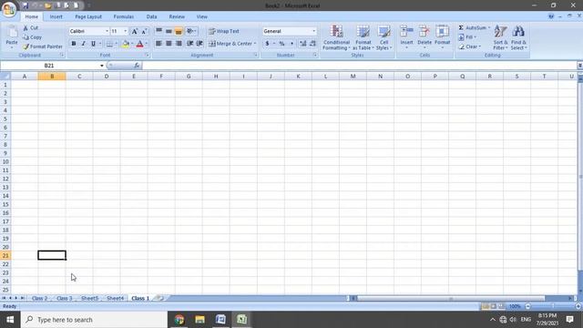 Understanding Workbook & Worksheet|Insert, Delete, Rename, Move/Copy, Hide/Unhide, Protect & Color