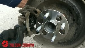 Замена задней ступицы LIFAN X50