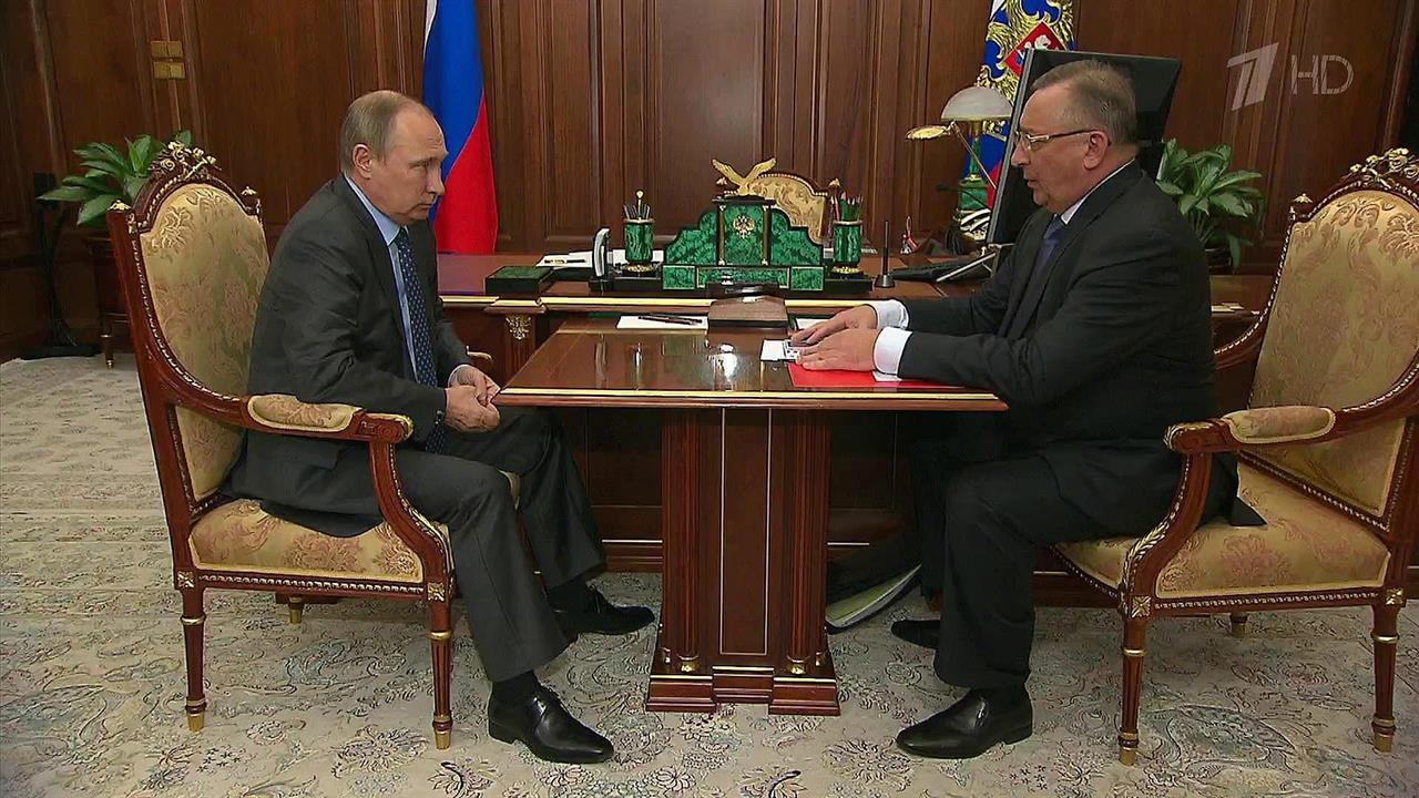 О результатах работы компании "Транснефть" шла речь на встрече В. Путина с ее главой Н. Токаревым