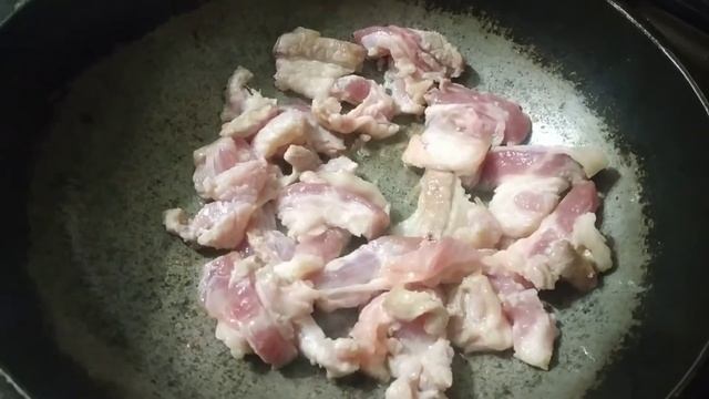 фунчоза с сочной грудинкой по корейски