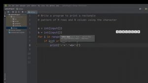 Hollow Rectangle - 2 Python problem Assignment | CCBP |#pythonprogramming #python DEBUGGER